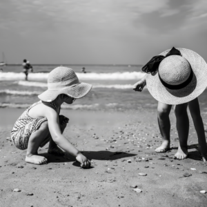 coquillage – Tirage photo fine art noir et blanc - Edition limitée